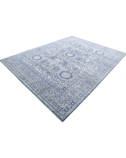 Ziegler 8' 2" X 10' 8" Hand Knotted Wool Rug 8' 2" X 10' 8" (249 X 325) / Grey / Wool