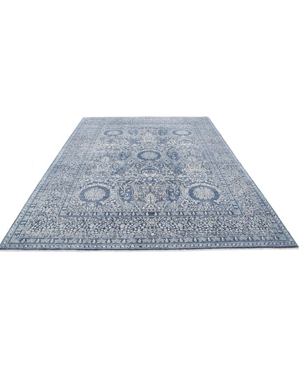 Ziegler 8' 2" X 10' 8" Hand Knotted Wool Rug 8' 2" X 10' 8" (249 X 325) / Grey / Wool