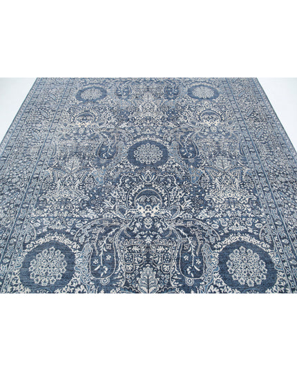 Ziegler 8' 2" X 10' 8" Hand Knotted Wool Rug 8' 2" X 10' 8" (249 X 325) / Grey / Wool