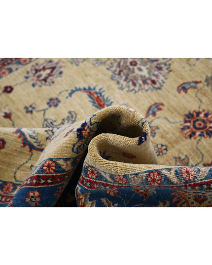 Ziegler 4' 9" X 6' 7" Hand Knotted Wool Rug 4' 9" X 6' 7" (145 X 201) / Gold / Wool