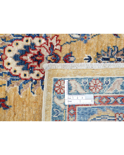 Ziegler 4' 10" X 6' 5" Hand Knotted Wool Rug 4' 10" X 6' 5" (147 X 196) / Gold / Wool