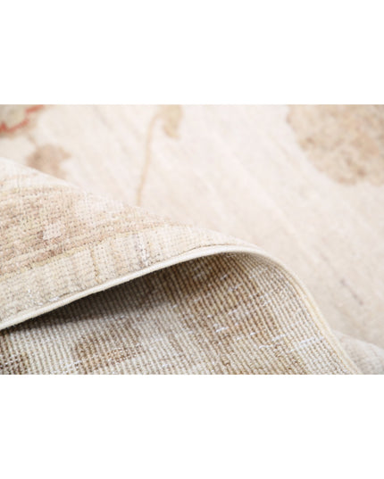 Ziegler 4' 11" X 6' 2" Hand Knotted Wool Rug 4' 11" X 6' 2" (150 X 188) / Ivory / Wool