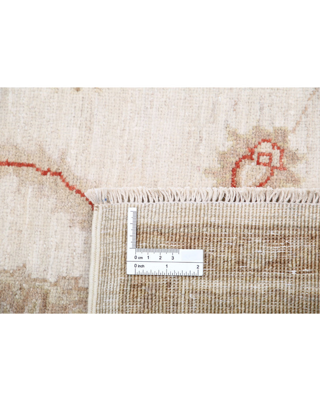 Ziegler 4' 11" X 6' 2" Hand Knotted Wool Rug 4' 11" X 6' 2" (150 X 188) / Ivory / Wool