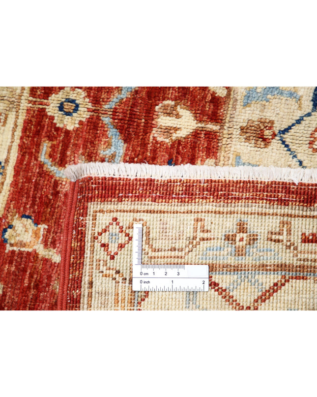 Ziegler 4' 7" X 7' 0" Hand Knotted Wool Rug 4' 7" X 7' 0" (140 X 213) / Red / Wool