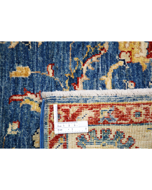 Ziegler 5' 0" X 6' 8" Hand Knotted Wool Rug 5' 0" X 6' 8" (152 X 203) / Blue / Wool