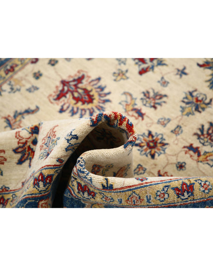 Ziegler 4' 9" X 6' 8" Hand Knotted Wool Rug 4' 9" X 6' 8" (145 X 203) / Ivory / Wool