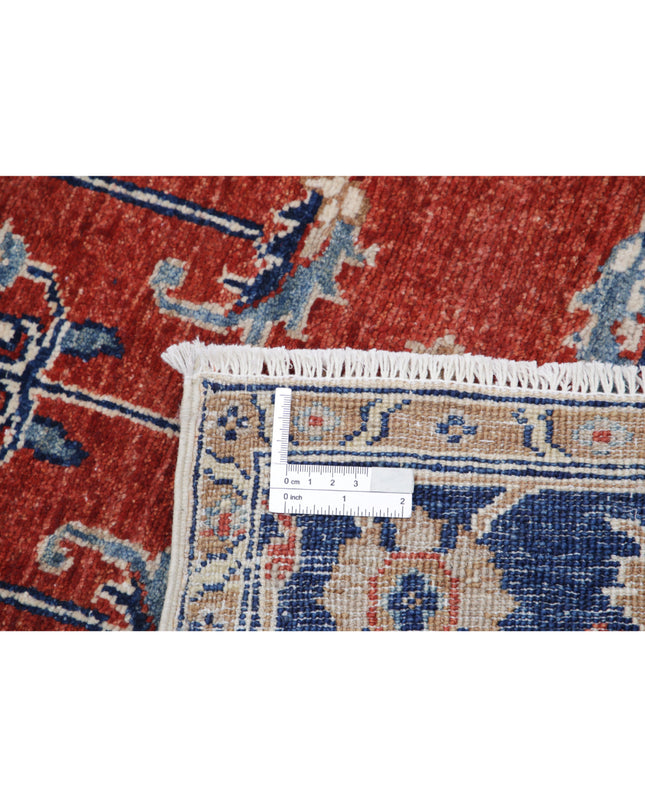 Ziegler 4' 11" X 6' 7" Hand Knotted Wool Rug 4' 11" X 6' 7" (150 X 201) / Red / Wool