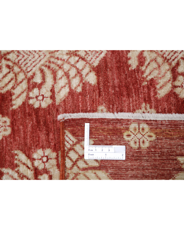Ziegler 3' 2" X 4' 0" Hand Knotted Wool Rug 3' 2" X 4' 0" (97 X 122) / Red / Wool