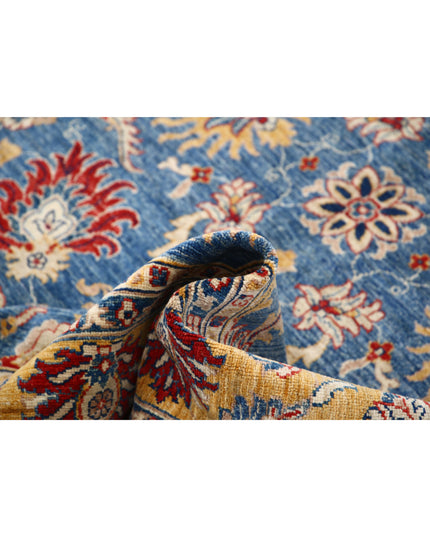 Ziegler 5' 8" X 7' 9" Hand Knotted Wool Rug 5' 8" X 7' 9" (173 X 236) / Blue / Wool