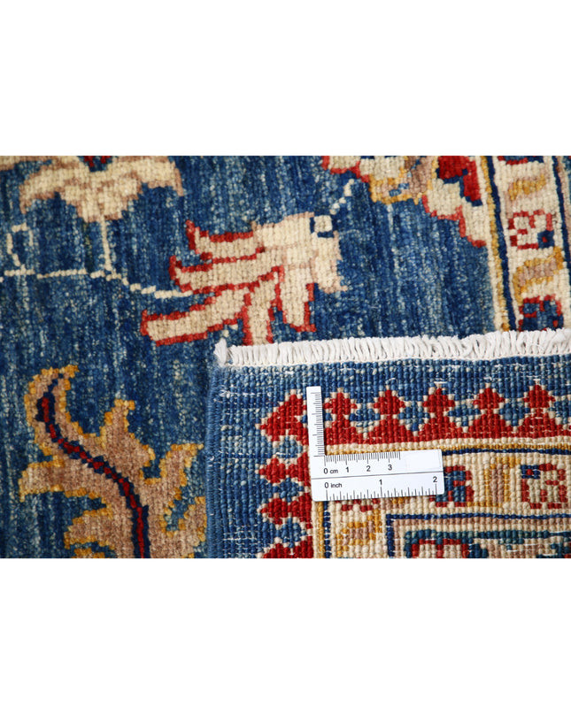 Ziegler 5' 8" X 7' 9" Hand Knotted Wool Rug 5' 8" X 7' 9" (173 X 236) / Blue / Wool