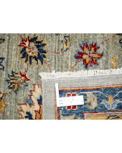 Ziegler 5' 6" X 7' 9" Hand Knotted Wool Rug 5' 6" X 7' 9" (168 X 236) / Grey / Wool