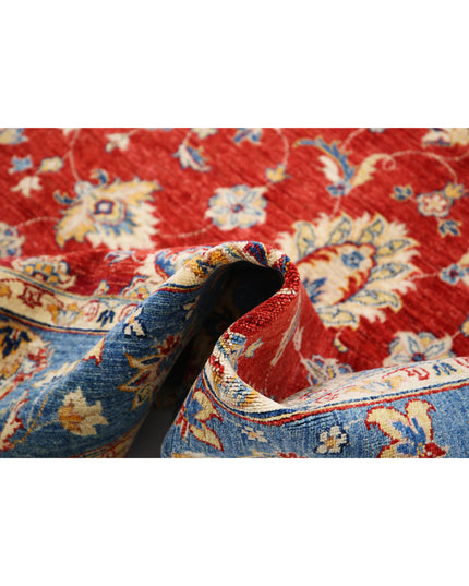 Ziegler 5' 9" X 8' 4" Hand Knotted Wool Rug 5' 9" X 8' 4" (175 X 254) / Red / Wool
