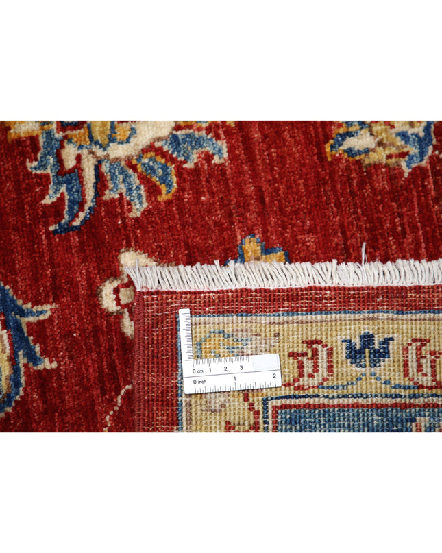 Ziegler 5' 9" X 8' 4" Hand Knotted Wool Rug 5' 9" X 8' 4" (175 X 254) / Red / Wool