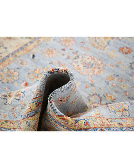 Ziegler 5' 7" X 7' 11" Hand Knotted Wool Rug 5' 7" X 7' 11" (170 X 241) / Grey / Wool