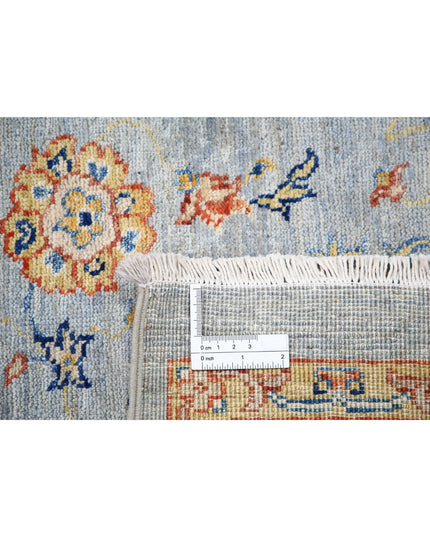 Ziegler 5' 7" X 7' 11" Hand Knotted Wool Rug 5' 7" X 7' 11" (170 X 241) / Grey / Wool