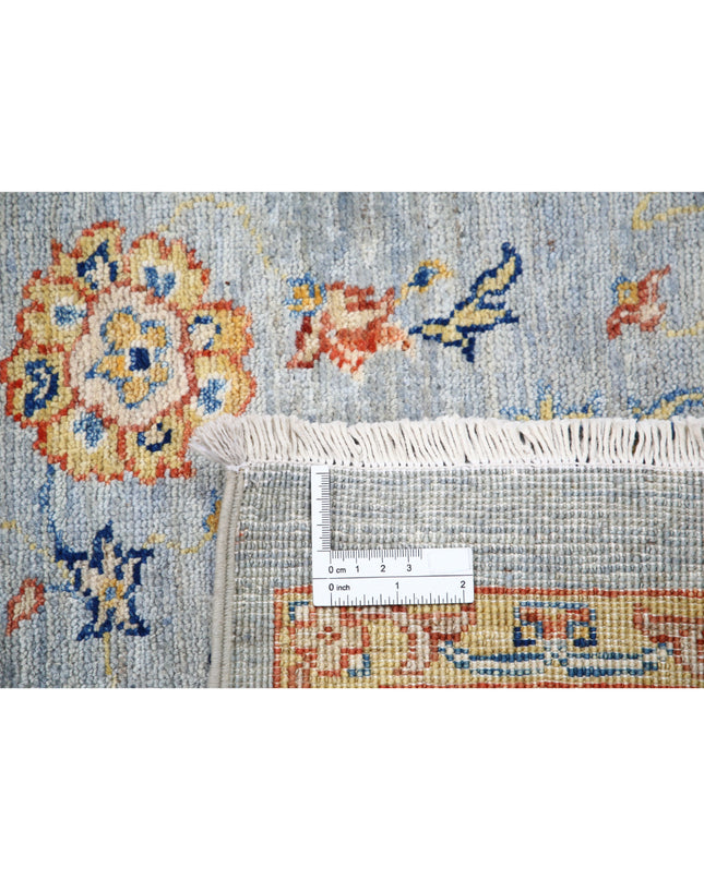 Ziegler 5' 7" X 7' 11" Hand Knotted Wool Rug 5' 7" X 7' 11" (170 X 241) / Grey / Wool