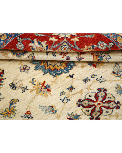Ziegler 5' 8" X 8' 2" Hand Knotted Wool Rug 5' 8" X 8' 2" (173 X 249) / Ivory / Wool