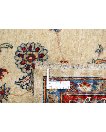 Ziegler 5' 5" X 7' 9" Hand Knotted Wool Rug 5' 5" X 7' 9" (165 X 236) / Ivory / Wool