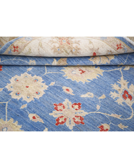Ziegler 5' 7" X 7' 11" Hand Knotted Wool Rug 5' 7" X 7' 11" (170 X 241) / Blue / Wool