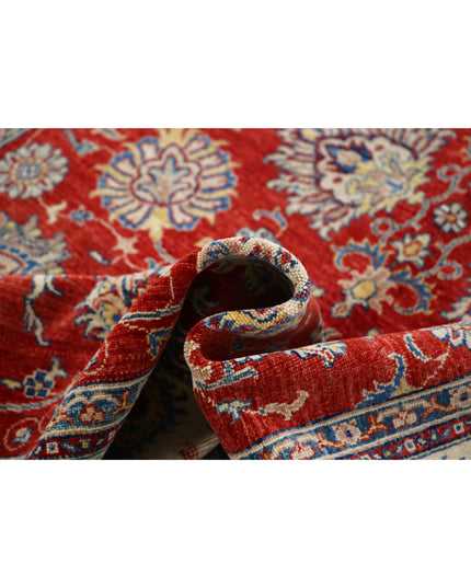 Ziegler 5' 6" X 7' 9" Hand Knotted Wool Rug 5' 6" X 7' 9" (168 X 236) / Red / Wool