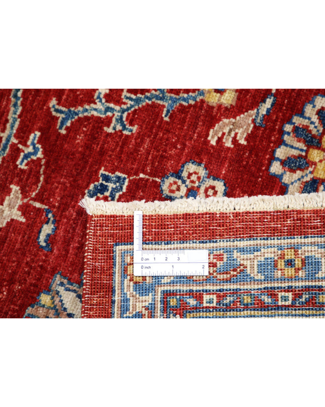 Ziegler 5' 6" X 7' 9" Hand Knotted Wool Rug 5' 6" X 7' 9" (168 X 236) / Red / Wool