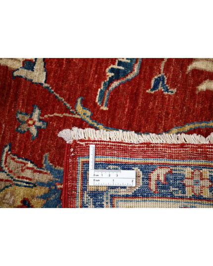 Ziegler 5' 6" X 7' 10" Hand Knotted Wool Rug 5' 6" X 7' 10" (168 X 239) / Red / Wool