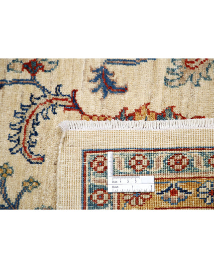 Ziegler 5' 8" X 7' 10" Hand Knotted Wool Rug 5' 8" X 7' 10" (173 X 239) / Ivory / Wool