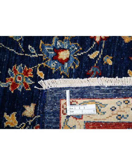 Ziegler 5' 7" X 7' 10" Hand Knotted Wool Rug 5' 7" X 7' 10" (170 X 239) / Blue / Wool