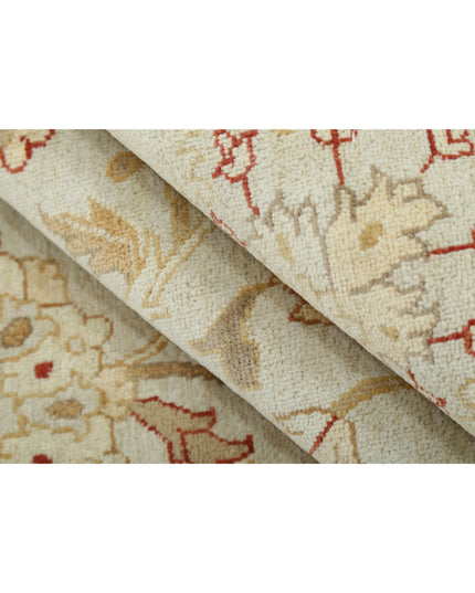 Ziegler 9' 8" X 13' 10" Hand Knotted Wool Rug 9' 8" X 13' 10" (295 X 422) / Blue / Wool