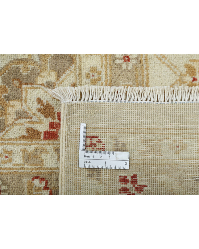 Ziegler 9' 8" X 13' 10" Hand Knotted Wool Rug 9' 8" X 13' 10" (295 X 422) / Blue / Wool