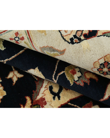 Ziegler 10' 0" X 13' 8" Hand Knotted Wool Rug 10' 0" X 13' 8" (305 X 417) / Black / Wool