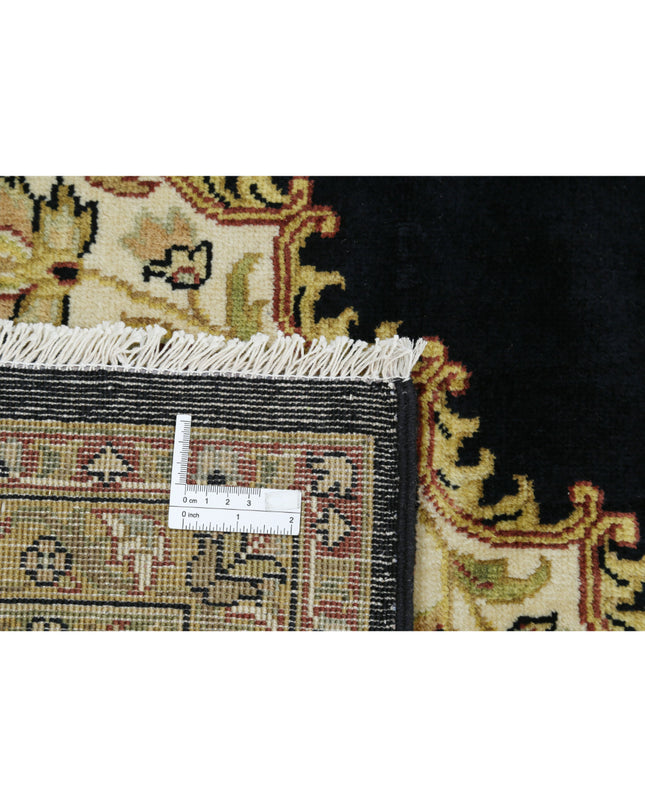 Ziegler 9' 10" X 13' 7" Hand Knotted Wool Rug 9' 10" X 13' 7" (300 X 414) / Black / Wool