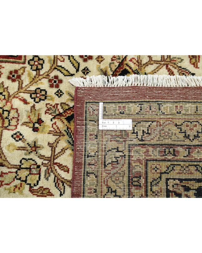 Ziegler 9' 9" X 13' 7" Hand Knotted Wool Rug 9' 9" X 13' 7" (297 X 414) / Ivory / Wool