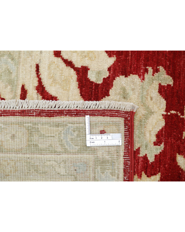Ziegler 9' 9" X 13' 4" Hand Knotted Wool Rug 9' 9" X 13' 4" (297 X 406) / Red / Wool