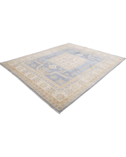 Ziegler 7' 11" X 9' 9" Hand Knotted Wool Rug 7' 11" X 9' 9" (241 X 297) / Blue / Wool