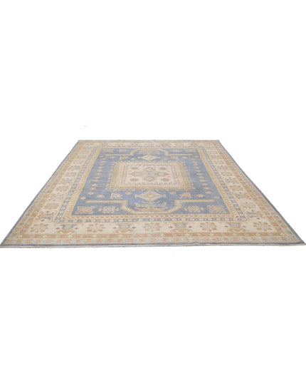 Ziegler 7' 11" X 9' 9" Hand Knotted Wool Rug 7' 11" X 9' 9" (241 X 297) / Blue / Wool