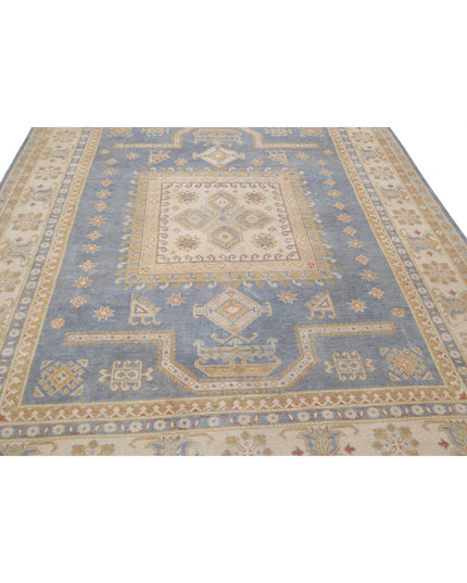 Ziegler 7' 11" X 9' 9" Hand Knotted Wool Rug 7' 11" X 9' 9" (241 X 297) / Blue / Wool