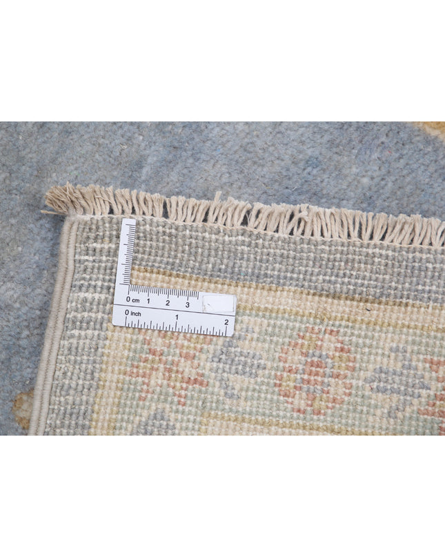 Ziegler 7' 11" X 9' 9" Hand Knotted Wool Rug 7' 11" X 9' 9" (241 X 297) / Blue / Wool