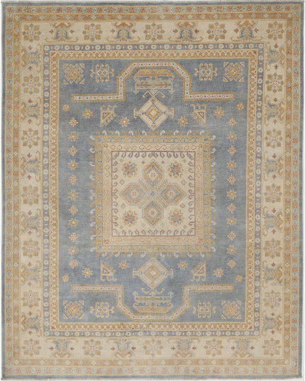 Ziegler 7' 11" X 9' 9" Hand Knotted Wool Rug 7' 11" X 9' 9" (241 X 297) / Blue / Wool