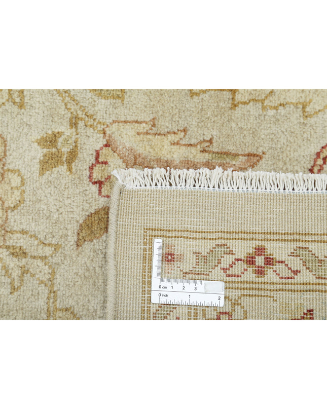 Ziegler 8' 11" X 12' 1" Hand Knotted Wool Rug 8' 11" X 12' 1" (272 X 368) / Green / Wool