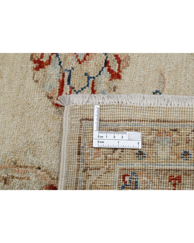 Ziegler 8' 11" X 12' 2" Hand Knotted Wool Rug 8' 11" X 12' 2" (272 X 371) / Ivory / Wool