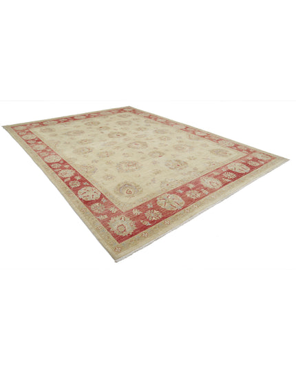 Ziegler 9' 7" X 13' 1" Hand Knotted Wool Rug 9' 7" X 13' 1" (292 X 399) / Beige / Wool