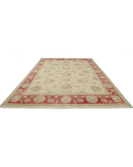 Ziegler 9' 7" X 13' 1" Hand Knotted Wool Rug 9' 7" X 13' 1" (292 X 399) / Beige / Wool