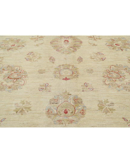 Ziegler 9' 7" X 13' 1" Hand Knotted Wool Rug 9' 7" X 13' 1" (292 X 399) / Beige / Wool