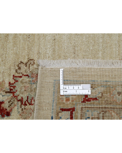 Ziegler 8' 1" X 11' 4" Hand Knotted Wool Rug 8' 1" X 11' 4" (246 X 345) / Ivory / Wool