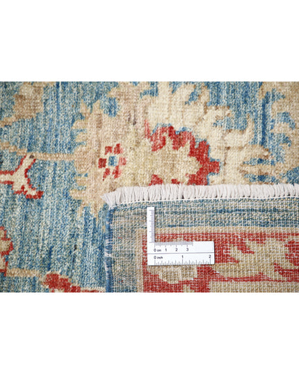 Ziegler 5' 7" X 7' 10" Hand Knotted Wool Rug 5' 7" X 7' 10" (170 X 239) / Blue / Wool