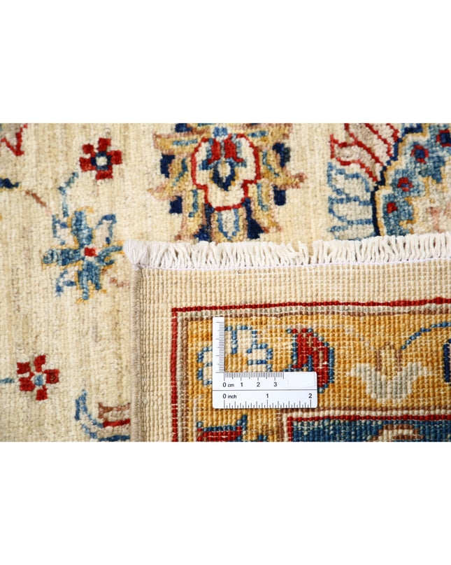 Ziegler 5' 10" X 7' 6" Hand Knotted Wool Rug 5' 10" X 7' 6" (178 X 229) / Ivory / Wool