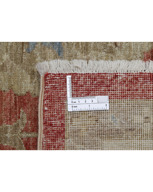 Ziegler 5' 6" X 7' 9" Hand Knotted Wool Rug 5' 6" X 7' 9" (168 X 236) / Red / Wool