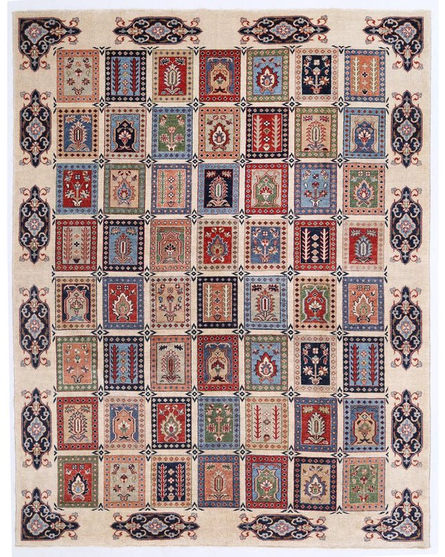 Ziegler 9' 1" X 11' 6" Hand Knotted Wool Rug 9' 1" X 11' 6" (277 X 351) / Ivory / Wool