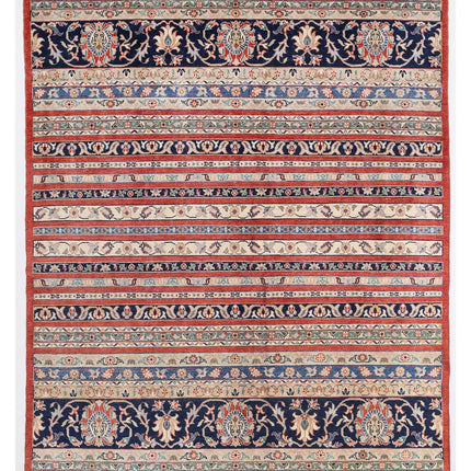 Ziegler 8' 0" X 10' 0" Hand Knotted Wool Rug 8' 0" X 10' 0" (244 X 305) / Red / Wool